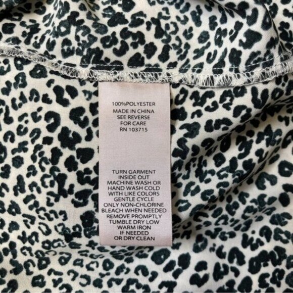 Nanette Lepore Animal Print Shift Dress 6 Small - Picture 9 of 10
